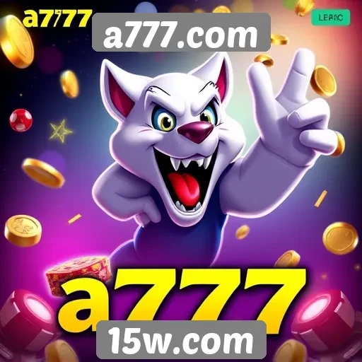 Variedade de jogos disponíveis em a777.com